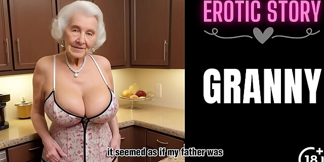 big tits,busty,erotic,gilf,granny,kitchen,mature,milf,molten,old,stepmom,story,taboo,watching